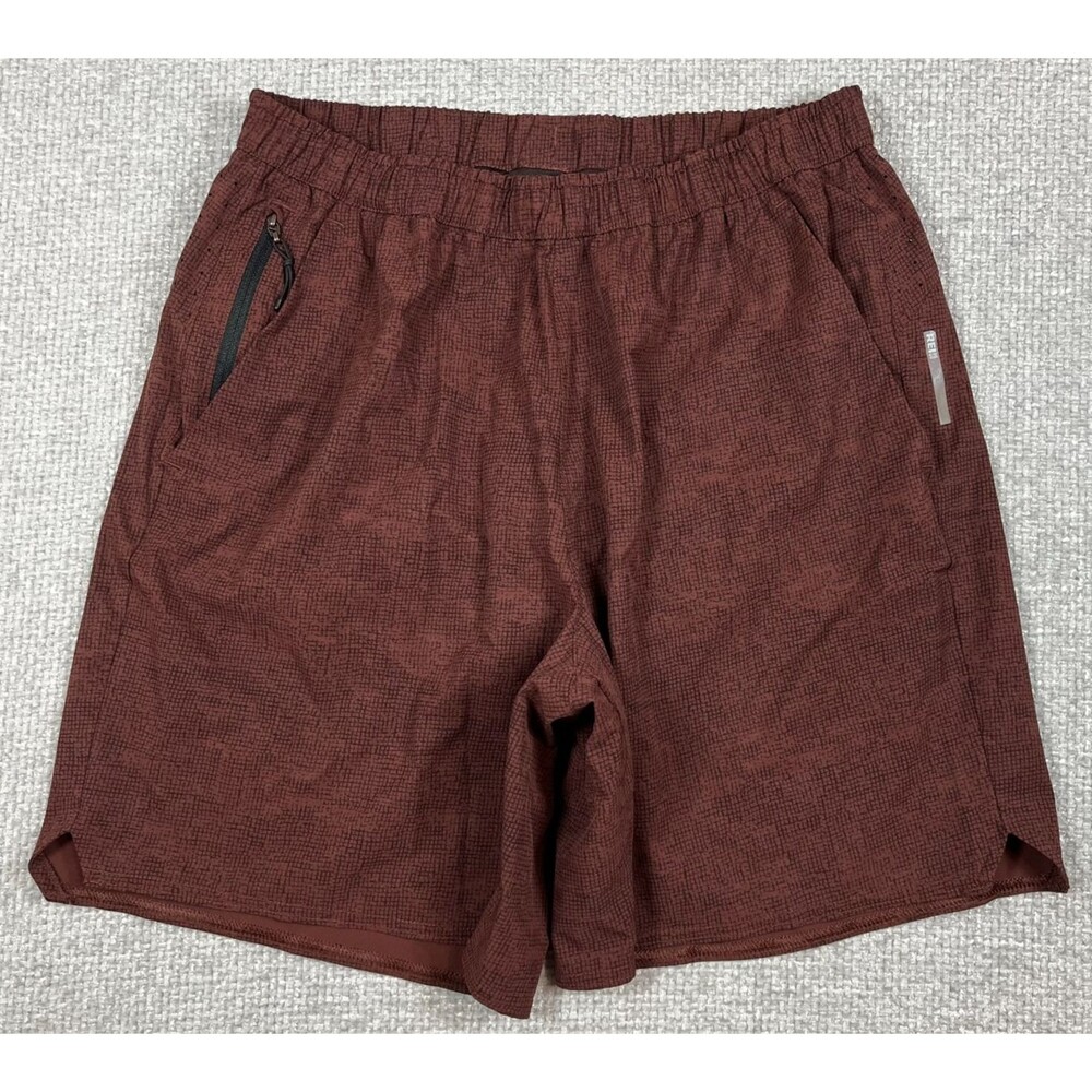 REI Co-Op Active Pursuits Shorts Men's Medium Red Lined Pockets Running Hiking
